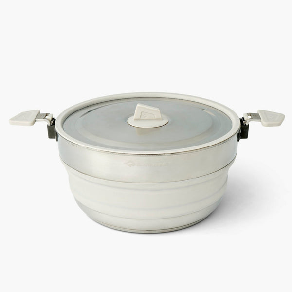 Sea to Summit Detour Stainless Steel Collapsible Pot 5L