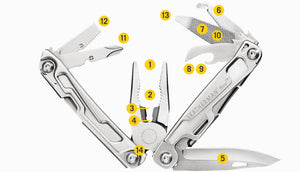 Leatherman REV Lightweight Multi-Tool Silver