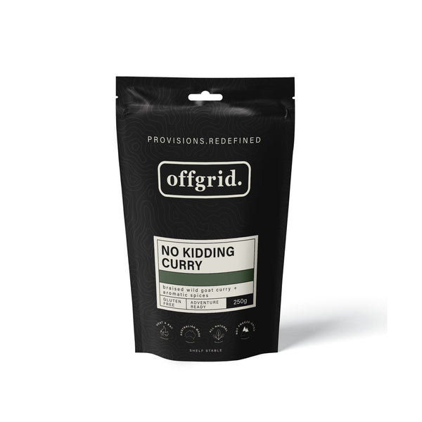 Offgrid No Kidding Goat Curry - Heat & Eat Meal 250g