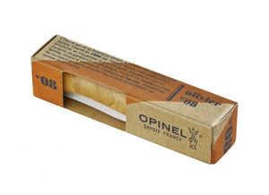 Opinel Traditional #08 S/S 8.5cm - Olivewood, Oakwood or Walnut Handle