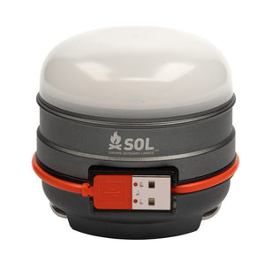 SOL Venture 3000 Rechargeable LED Camping Light with Power Bank