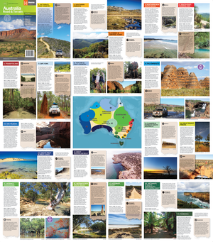Hema Australia Road & Terrain Map