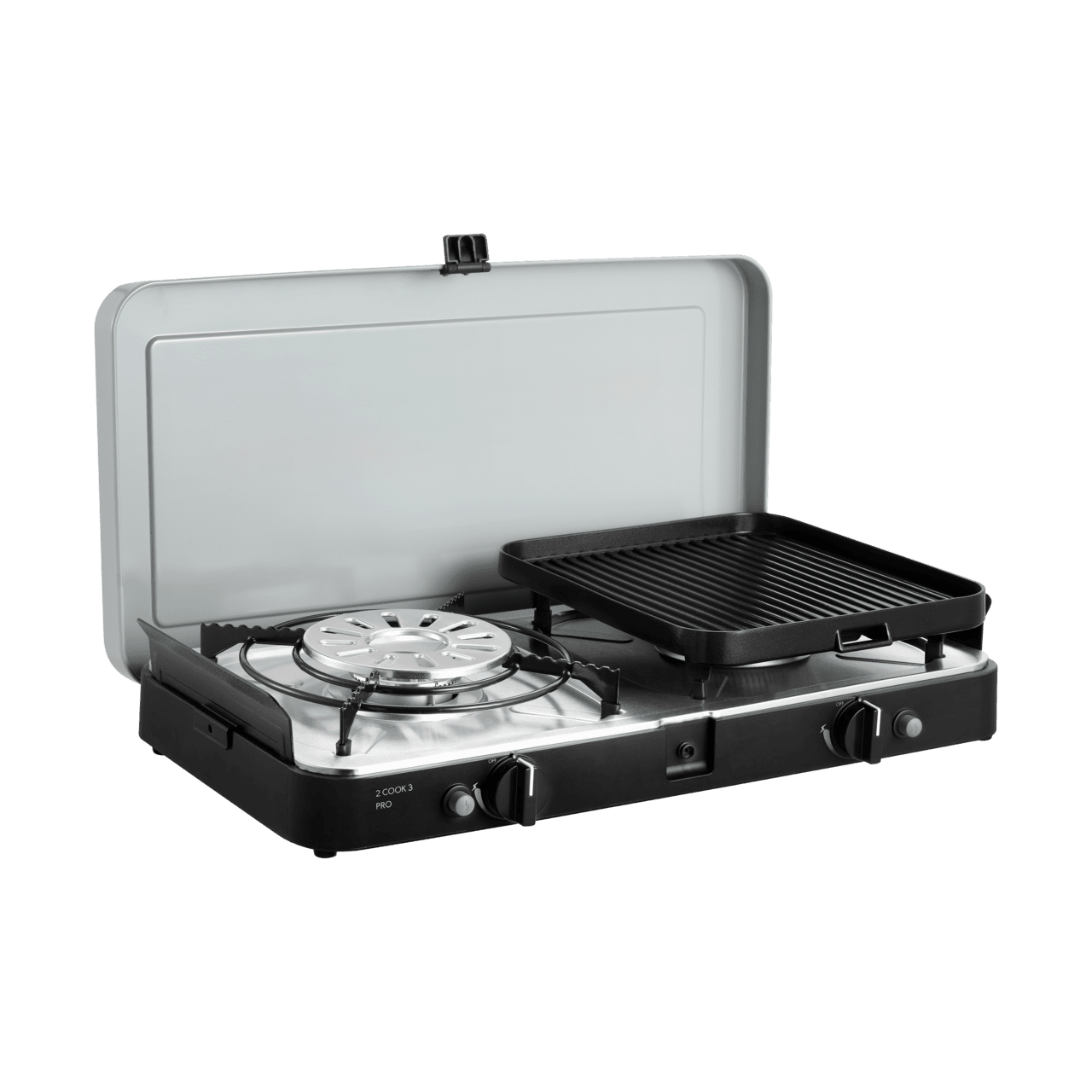 2. Cook Range Dometic Cadac 2 Cook 3 Pro Deluxe 2 Burner Gas Stove - Go Camping ...