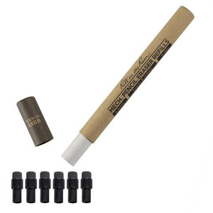 Rite in the Rain Mechanical Clicker Pencil Eraser Refill - Dark Grey (6 Erasers)