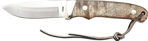 Old Timer Pro Hunter Desert Iron Knife w/ Leather Sheath