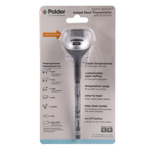 Polder Safe-Serve Instant Read Thermometer