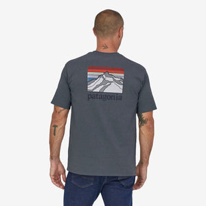 Patagonia Men's Line Logo Ridge Pocket Responsibili-Tee