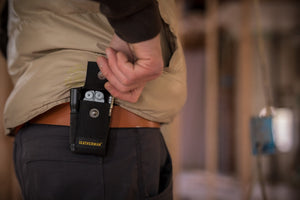 Leatherman Nylon Button Sheath Black - 4 Pockets