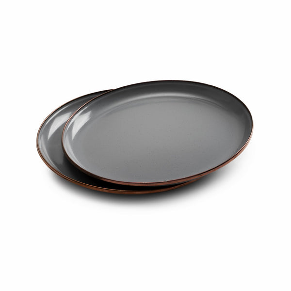 Barebones Enamel Salad Plate Set of 2