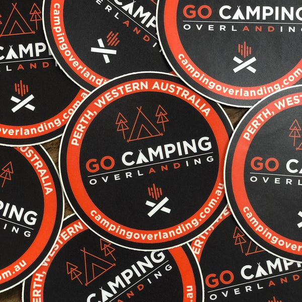 Go Camping & Overlanding Sticker - Represent!