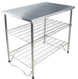 Camping Table Stainless Steel High Set