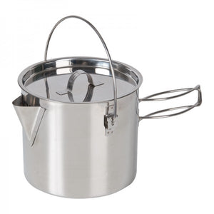 Campfire Stainless Steel Billy Style Kettle 750ml