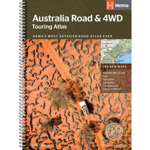 Hema Australia Road & 4WD Touring Atlas 215x297mm