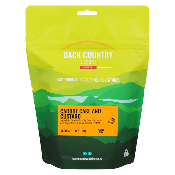 Back Country Cuisine Carrot Cake and Custard 150g