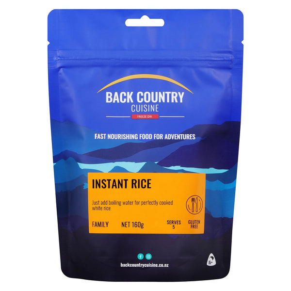 Back Country Cuisine Instant Rice 160g