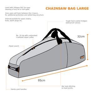 Crashpad Chainsaw Bag - Large
