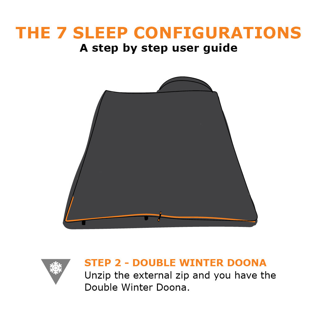 Crashpad Sleeping Bag - The Sleep System