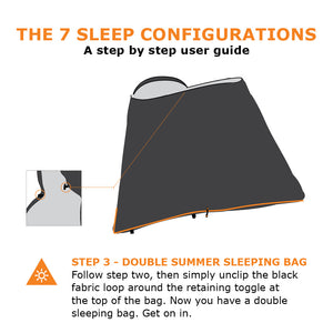 Crashpad Sleeping Bag - The Sleep System