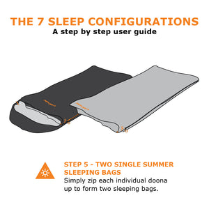 Crashpad Sleeping Bag - The Sleep System