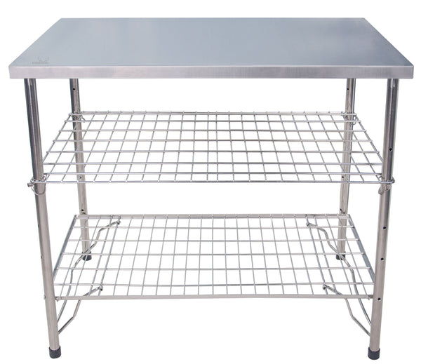 Camping Table Stainless Steel High Set