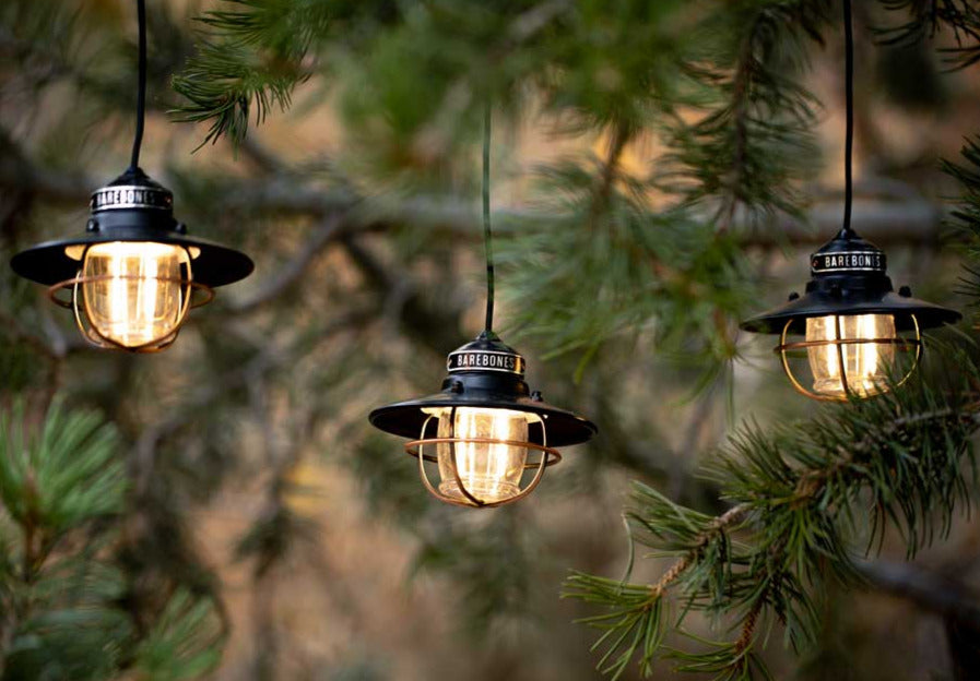 Barebones Edison String Lights Go Camping Overlanding