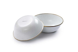 Barebones Enamel Bowl Set of 2