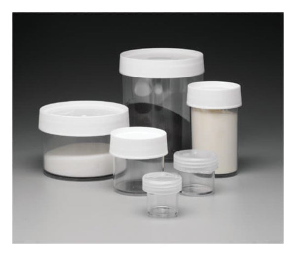 Nalgene Clear Straight Side Wide Mouth Round HDPE Jar