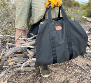 Red Roads Canvas - Firewood Carrier & Tarp - Made in Australia