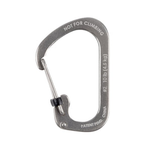 NiteIze SlideLock Carabiner Stainless Steel #2