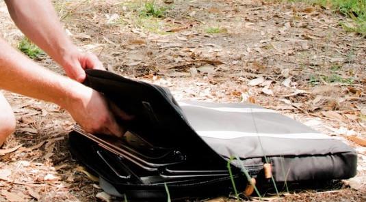 Red Roads Canvas - Blaze-n-BBQ Carry Bag - Made in Australia