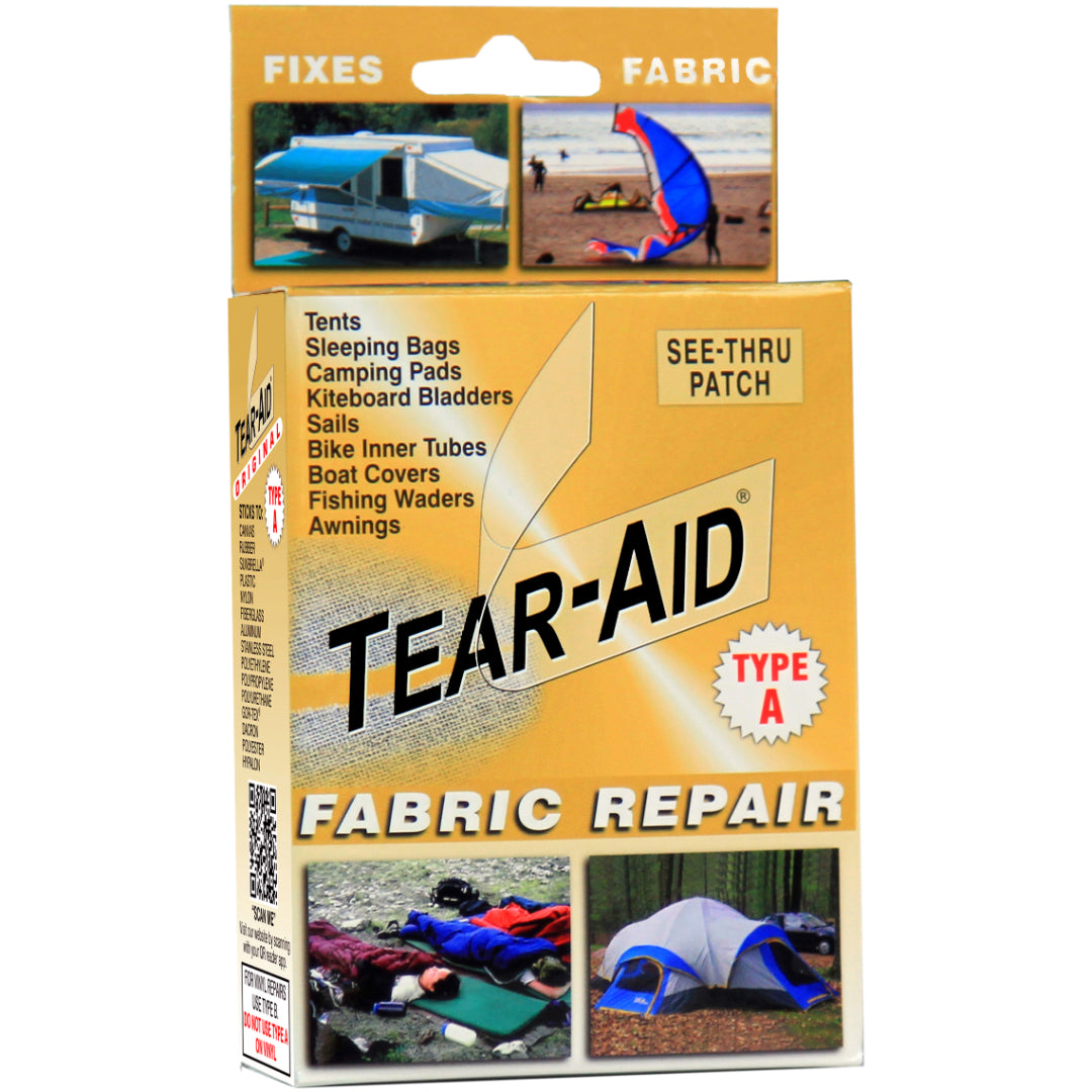 Tear Aid Fabric Type A Gold (TAO) Repair Kit