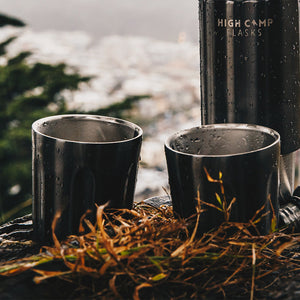 High Camp Flasks Tumbler 2 Pack & Soft Case