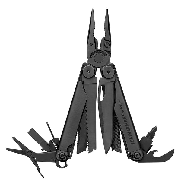 Leatherman Wave Plus Black Multi-Tool with Molle Sheath