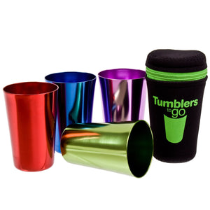 Tumblers To Go - Set of 4 Asst Colours