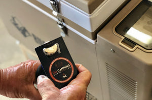Go Camping & Overlanding - Business Card Bottle Opener