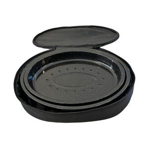 OZ Braai Braai Mate Roaster / Meat Bucket with Canvas Bag