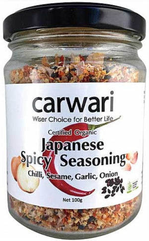 Carwari Certified Organic Japanese Spicy Seasoning
