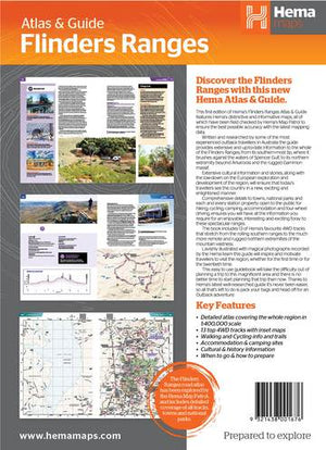 Hema Flinders Ranges Atlas & Guide