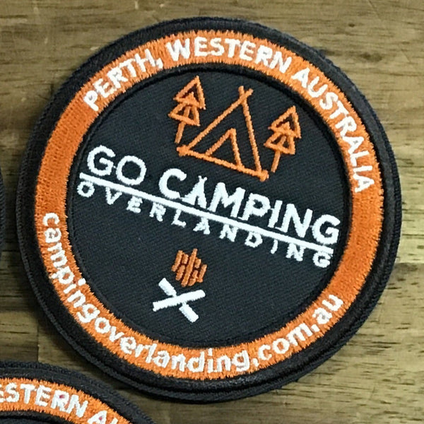 Go Camping & Overlanding Morale Patches - Iron On