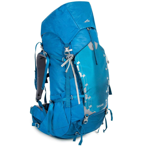 Mont Tanami Canvas Backpack LG 65Ltr Ocean Blue