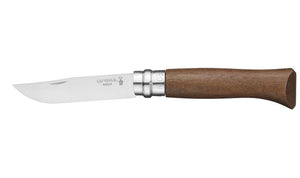 Opinel Traditional #08 S/S 8.5cm - Olivewood, Oakwood or Walnut Handle