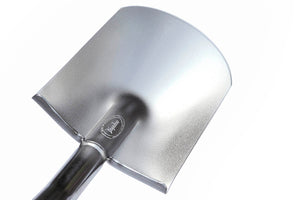 Digadoo Half Length Stainless Steel Camping Shovel - Round Blade
