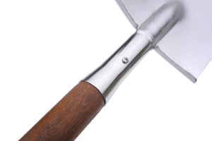 Digadoo Full Length Camping Shovel - 1300mm Full Length Timber Post Hole Shovel – Round Blade
