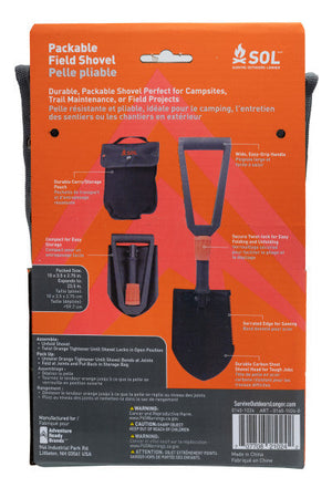 SOL Stoke Packable Field Shovel